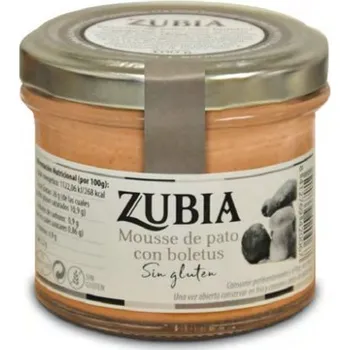 Zubia Patés Pěna kachní s houbami 100 g