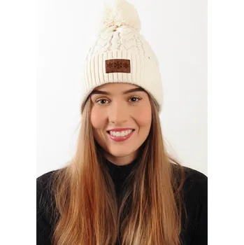 Čepice Čepice R-JET Sport fashion basic s bambu Barva: ohrnutá přírodně bílá VL, Velikost: uni, Pohlaví: Dámské