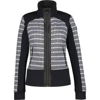 Dámská mikina Mikina funkční Luhta Ounastunturi Velikost: 38 černá/bílá