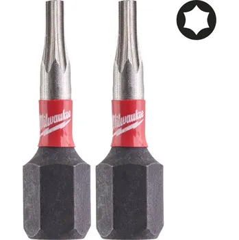 Bit Šroubovací bity Shockwave TX8 x 25 mm 2 ks Milwaukee 4932471568