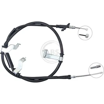 Lanko parkovací brzdy Tažné lanko, parkovací brzda A.B.S. K17338