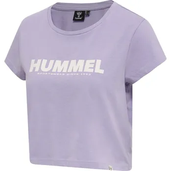 Dámské tričko Triko Hummel hmlLEGACY WOMAN CROPPED T-SHIRT 212560-3306 Velikost S