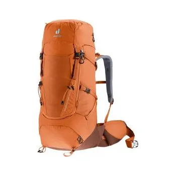 turistický batoh deuter Aircontact Core 45+10 SL chestnut-umbra oranžová