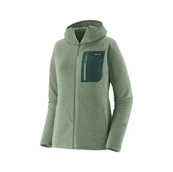 Dámské oblečení Patagonia R1 Air Full-Zip Hoody Women Ellwood Green zelená XS