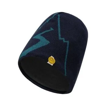 Čepice La Sportiva Woolly Beanie Deep Sea/Hurricane modrá S