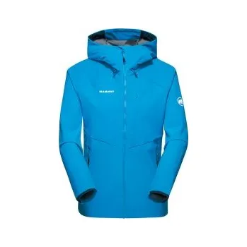 Dámská větrovka Mammut Ultimate Comfort SO Hooded Jacket Women glacier blue modrá S