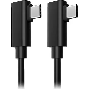 VR brýle Xclio Oculus Link kompatibilní USB-C 3.2 Gen1, 5GB / 3A, pravoúhlý kabel, délka 5m