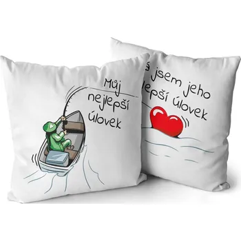 Dekorativní polštářek FDCZ Polštářky Nejlepší úlovek 2 ks