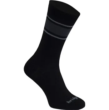 Pánské podkolenky Bridgedale Everyday UL MP Boot black/light grey Velikost pánské: L 44-47