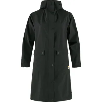 Dámská casual bunda FJÄLLRÄVEN Vardag Rain Parka W, Black (vzorek) velikost: S