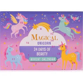 Kosmetická sada Accentra Adventní kalendář Magical Unicorn + 2 měsíce na vrácení zboží