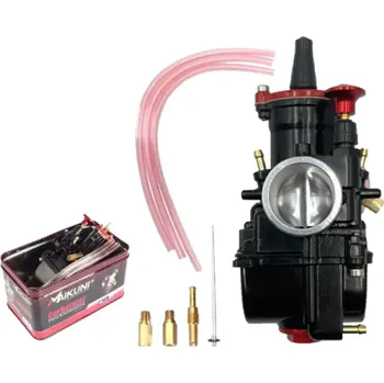 Motodoplněk Univerzální karburátor PWK MAIKUNI 21–34 mm hliníkový vysokovýkonný karburátor pro motocykly čtyřkolky skútry cross enduro 26