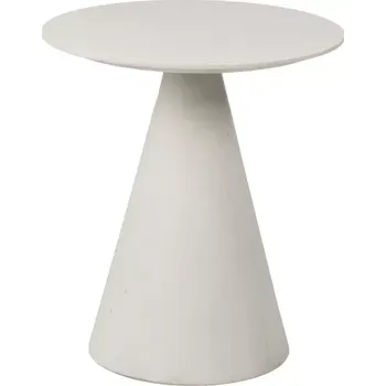 Konferenční stolek Odkládací stolek Florence 40 cm z masivu bílý