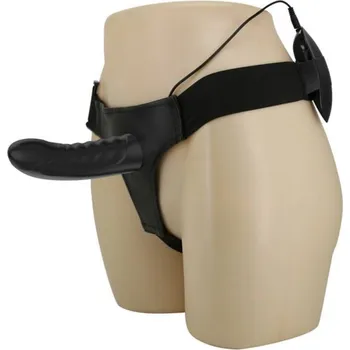 Připínací penis Pretty Love Marvin Strap on s dutým dildem černý