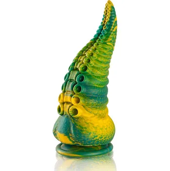 Dildo EPIC Cetus Green Tentacle (Large), monster dildo chapadlo