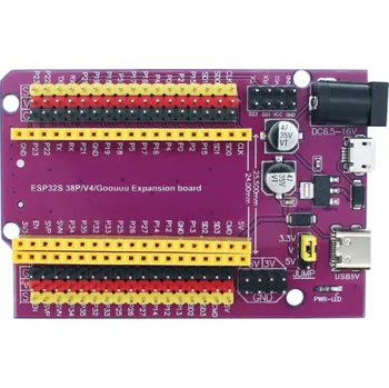Adaptér pro vývojovou desku 38P Připojovací modul s konektorem 2,54 mm Rozšiřující deska kompatibilní s Arduino a ESP32 projekty