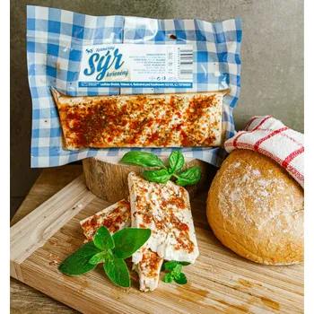Farmářský čerstvý sýr - bylinková směs, min. 90 g
