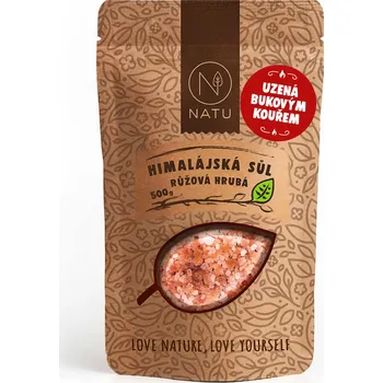 Kuchyňská sůl Uzená himalájská sůl hrubá - 500 g