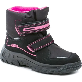 Dívčí zimní obuv Befado 615Y003 černo růžové dětské zimní boty EUR 33