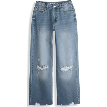 GATE Široké džíny s dírami 32 625-0492/75