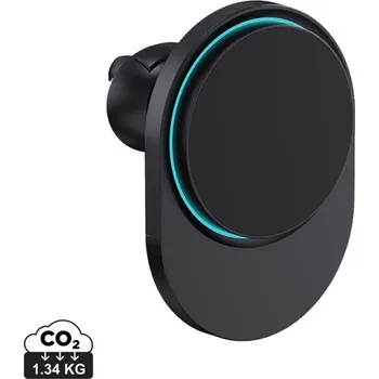 Magnetický nabíjecí držák do auta PowerCruze 15W z RCS RPET, Firemní dárkové předměty s vlastním potiskem