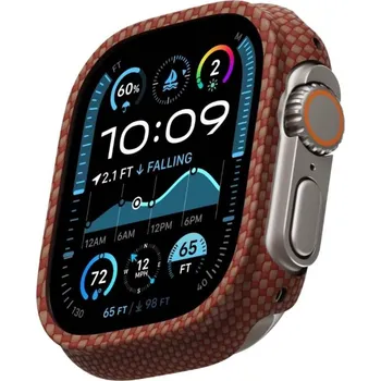 Chytré hodinky Pouzdro pro Apple Watch 49 mm Pitaka Air - bronzové