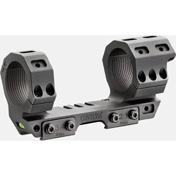 Optik Contessa Montáž Contessa, Ultra-Tactical FX, pro Weaver/Picatinny, 30mm, 0 MOA, s vodováhou, černá