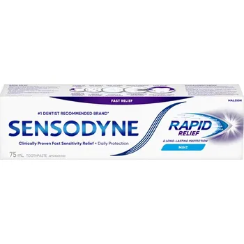 zubní pasta Sensodyne Rapid Relief fluoridová zubní pasta 75ml