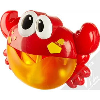 Bublifuk Bublinkovač do vany krab červený