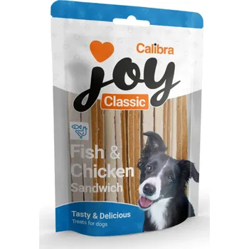 Pamlsek pro psa Calibra Joy Dog Classic Fish&Chicken Sandwich 500 g NEW