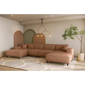 Sedací souprava Sedací souprava do U Luga Hills - Hnědá