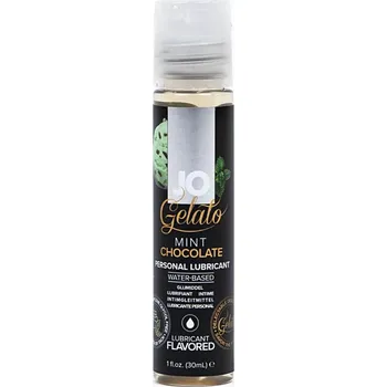 Lubrikační gel System JO H2O Gelato Mint Chocolate (30 ml), lubrikační gel s příchutí dezertu