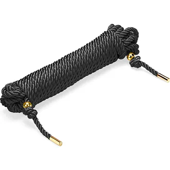 Liebe Seele Silky Cotton Shibari Rope 10m (Black), svazovací lano