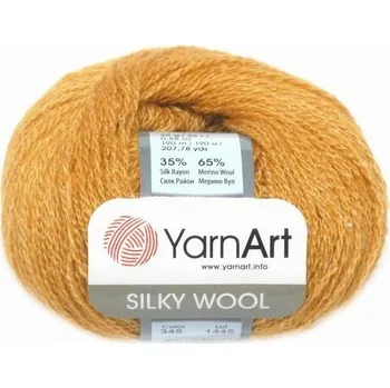 Galanterie YarnArt Silky Wool Silky Wool: 345 - hořčicová