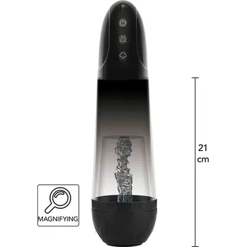 Vakuová pumpa Fusion X Automatic Magnify Penis Pump (Clear), pánská vakuová pumpa