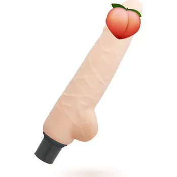 Vibrátor Loveclone HARALD 24 cm samo lubrikační vibrátor