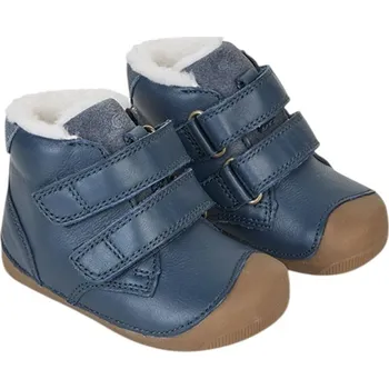 Chlapecké tenisky BUNDGAARD BAREFOOT dětská zimní obuv - Petit Winter - Navy Velikost: 24