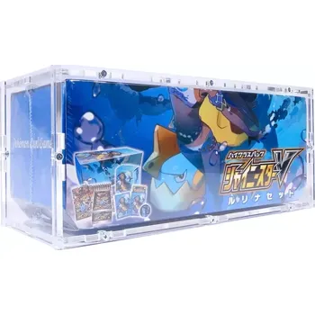 Sběratelská karetní hra Akrylový box Pokémon Japonský Pokemon Center Nessa Gym Box (!Japonský!)