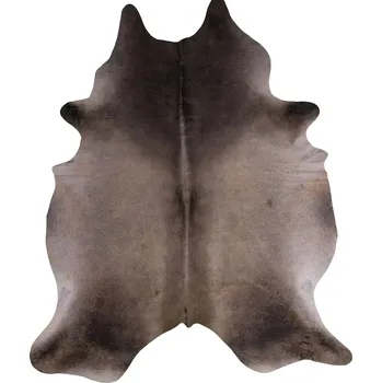 Koberec Hovězí kůže Fellhof šedá větší