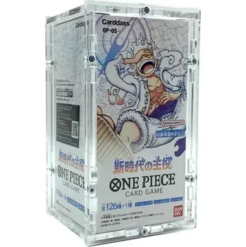 Obal pro sběratelský předmět Akrylový box One Piece OP-04 a OP-05 japonský booster box (!Japonský!)