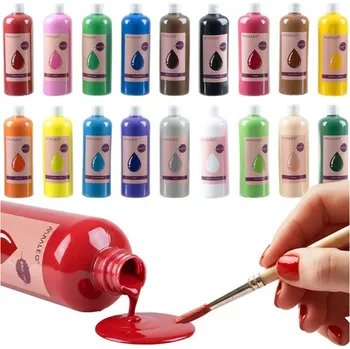 Plakátové barvy - sada 18 ks x 500 ml