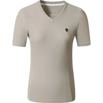 Tričko Covalliero S/S 2025 dámské, béžová velikost S