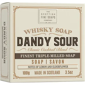 Mýdlo The Scottish Fine Soaps Tuhé mýdlo - whisky cocktail Dandy Sour | 100g