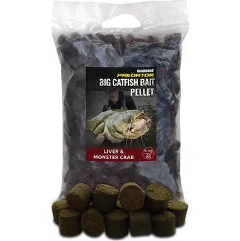 Haldorádó Pelety Catfish Bait Pellet Liver Monster Crab - 5 kg 24 mm