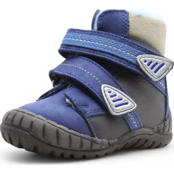 Dětská sportovní obuv BERMA DĚTSKÉ KOTNÍKOVÉ BOTY ESSI 8052Z MODRÁ Barva: MODRÁ, Velikost: 19