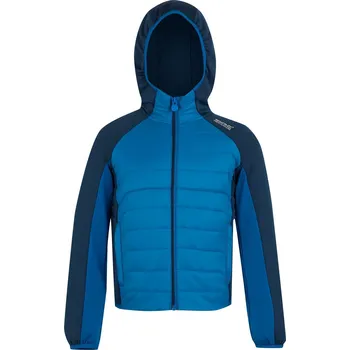 Dívčí bunda Dětská bunda Regatta Kielder Hybrid IX Dětská velikost: 98-104 / Barva: modrá/světle modrá