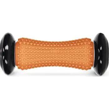 Masáž 4FIZJO Masážní váleček s výstupky oranžový, 17 x 7 cm