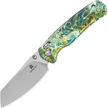 kapesní nůž Bestech Knives Bestechman Cicada's Wing Green