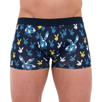 Pánské spodní prádlo Pánské boxerky se vzorem zajíčka Cornette High Emotion 508/161 navy velikost XXL-58/60