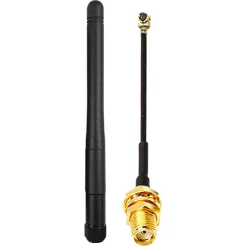 Anténa 2,4 GHz pro vývojovou desku ESP32-CAM Vysokozisková externí WiFi anténa s kabelem a konektorem IPEX pro lepší signál